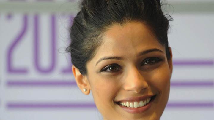 Freida Pinto At Dtff Black Gold Photocall